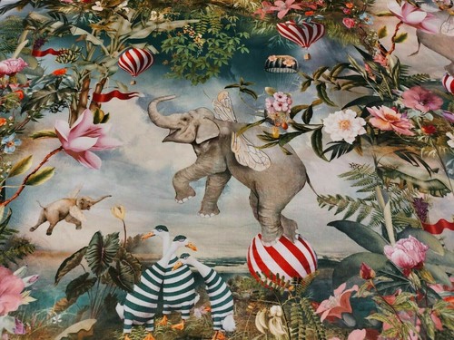Fantasy flying elephant - "fantasy,