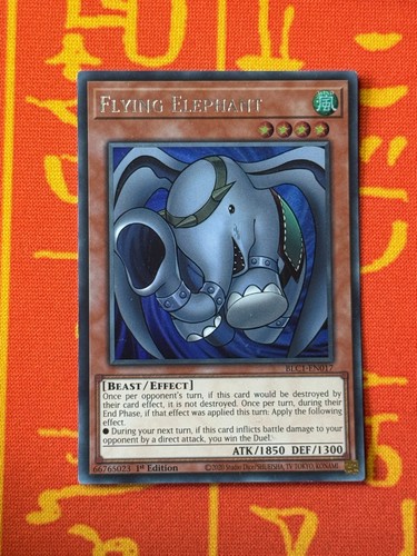 Yugioh flying elephant silver - elephant,