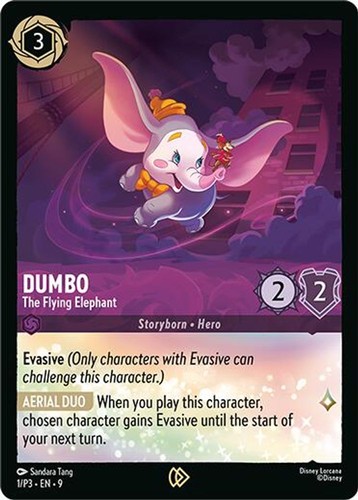 Dumbo the flying elephant - flying,
