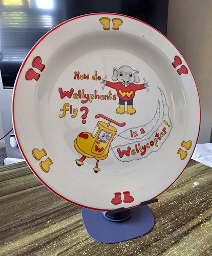 Ceramic round decorative - round, plate
