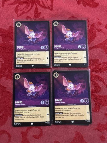 Disney lorcana fabled - 4x,